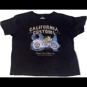 Hollister Cropped T Shirt Size XS